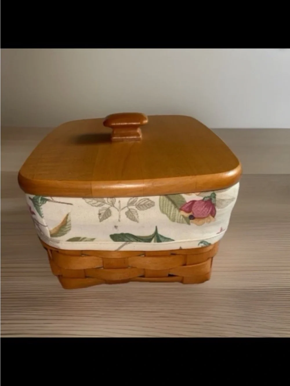 Longaberger Honey Oak Accent Basket set